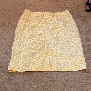 Yellow skirt